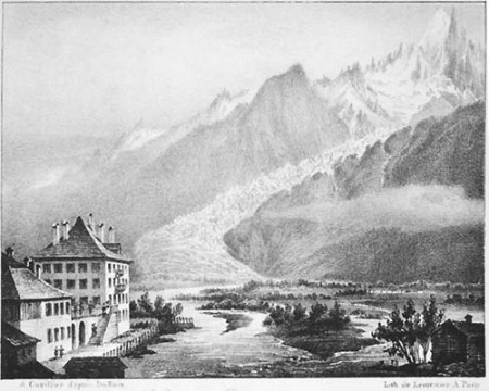 Lot de 5 cartes postales "photos anciennes" Chamonix